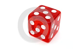 Tricky red die
