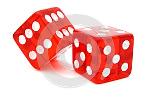 Tricky red die