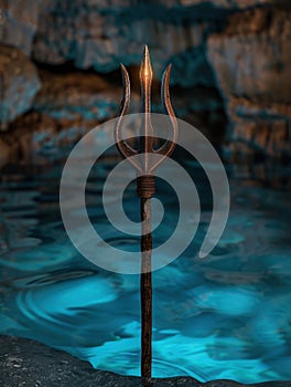 Trident in the depths