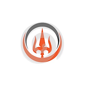 Trident Logo Template  icon