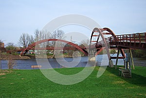 Tridge Three-way Wooden Bridge photo