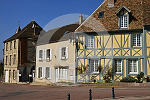 Trie Chateau, France - march 14 2016 : the picturesque city