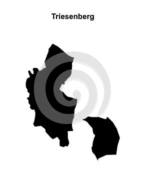 Triesenberg outline map
