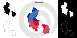 Triesenberg outline map