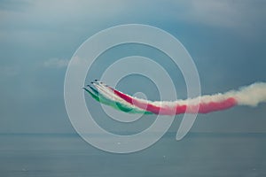   ottobre 4 2017 formazione da padella freccette. anni pattuglia durante un aereo 