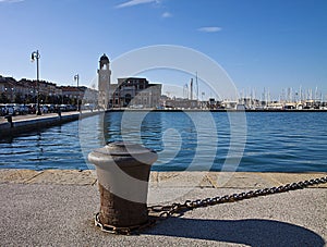 Trieste, Italy, panorama of Rive