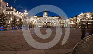 Trieste by night