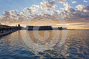 Trieste Seafront at Sunset