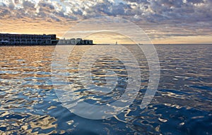 Trieste Seafront at Sunset