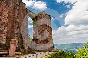 Trifels Castle in the southern Palatinate Forest Germany