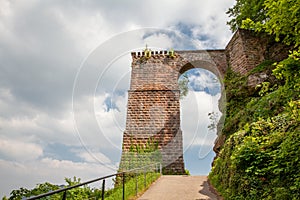 Trifels Castle in the southern Palatinate Forest Germany