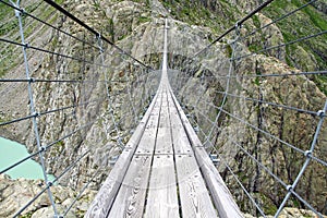 Trift Bridge. Switzerland