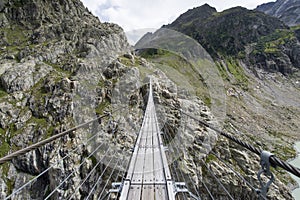 Trift Bridge, Switzerland photo