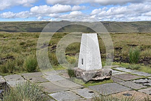 Trig on Brown knoll looking north