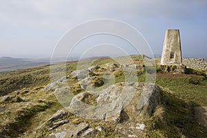 Trig Point on Hadrian`s Wall