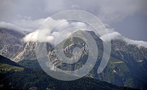 Triglav mountine peak Triglavski Narodni Park