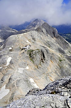 Triglav mountine peak Triglavski Narodni Park