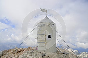 Triglav mountine peak Triglavski Narodni Park