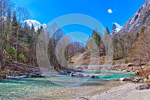 In the Triglav National Park in Slovenia, Eastern Europ