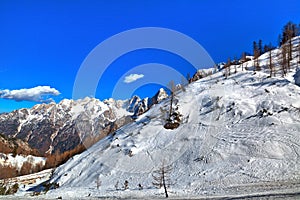 In the Triglav National Park in Slovenia, Eastern Europ