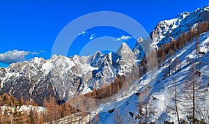 In the Triglav National Park in Slovenia, Eastern Europ