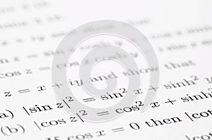 Trigonometric Equations photo