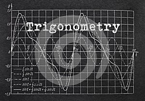 Trigonometry and graph photo