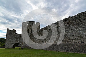 Trim castle in Trim, County Meath, Ireland