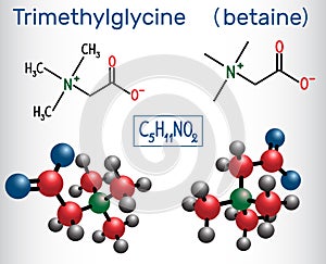 Trimethylglycine TMG, betaine, glycine betaine, is found in su