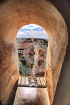 Trinidad,Cuba. Tower, Panorama.