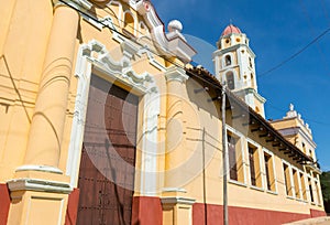 Trinidad, Cuba. UNESCO World Heritage Site. Tower of Museo Nacional de la Lucha Contra Bandidos