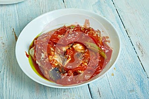 Trinidadian fish stew photo