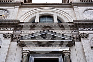 Trinita dei Monti Church and Convent in Rome