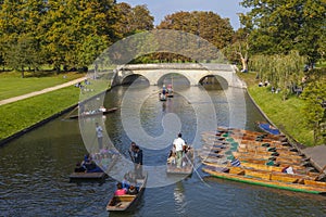 Trinity Bridge in Cambridge