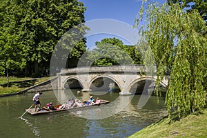Trinity Bridge in Cambridge