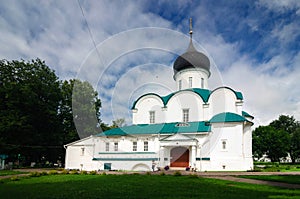 Trinity Cathedral in Aleksandrov Kremlin, built 1513, Russia.