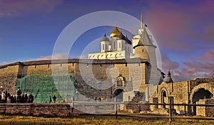 The Trinity Cathedral located since 1589 in Pskov