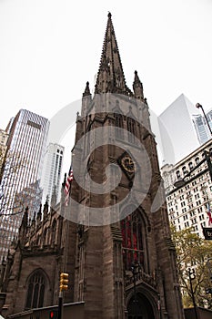 Trinity Church on Broadway, Manhattan, New York City photo