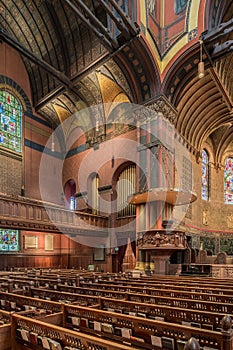 Trinity Church, Copley Square, Boston.