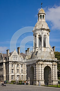 Trinity College. Campanile . Dublin. Ireland