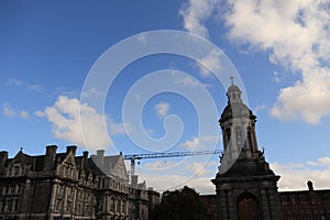 Trinity College in Dublin - Ireland elite educational university - Dublin tourism