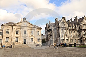 Trinity College in Dublin - Ireland elite educational university - Dublin tourism