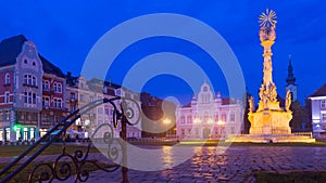 Trinity Column on Unirii Square, Timisoara