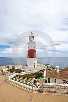 Trinity House Lighthouse on Point Europa Gibraltar