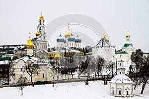 The Trinity Lavra of St. Sergius - a Russian monastery in Sergiev Posad, RUssia