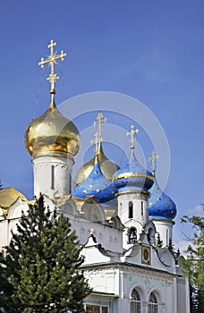 Trinity Lavra of St. Sergius in Sergiyev Posad. Russia