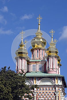 Trinity Sergius Lavra in Russia.