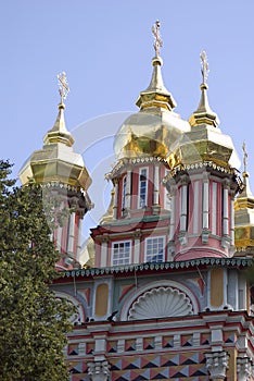 Trinity Sergius Lavra in Russia.