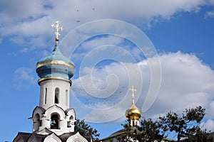 Trinity Sergius Lavra in Russia.