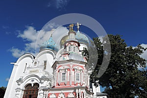 Trinity Sergius Lavra in Russia.